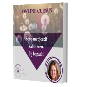 Online cursus: Stop met jezelf saboteren, jij bepaalt!